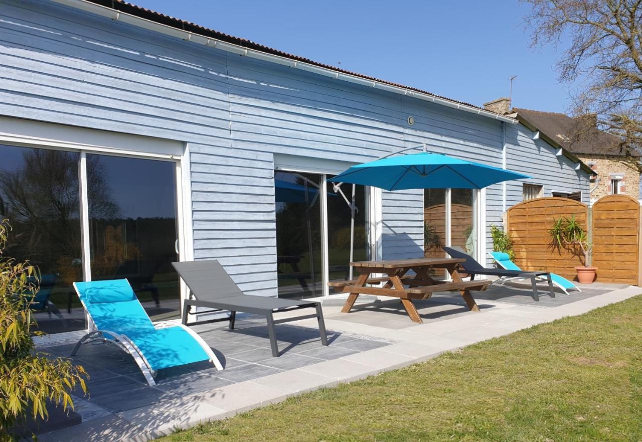 Charming Traditional 2-Bed Cottage Near Plemet Exterior foto
